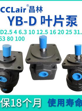 YB-D2.5 4 6.3叶片泵10 12 16 20 YB-D25 32 YBD-40 50 63 80 100
