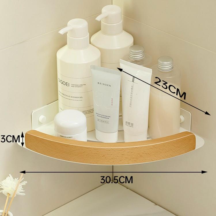 卫生间置物架浴室柜厕所三角架洗手间墙角免打孔洗澡间三脚架