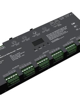 12-24VDC 24路*4A 24通道恒压DMX512&RDM解码器 D24B