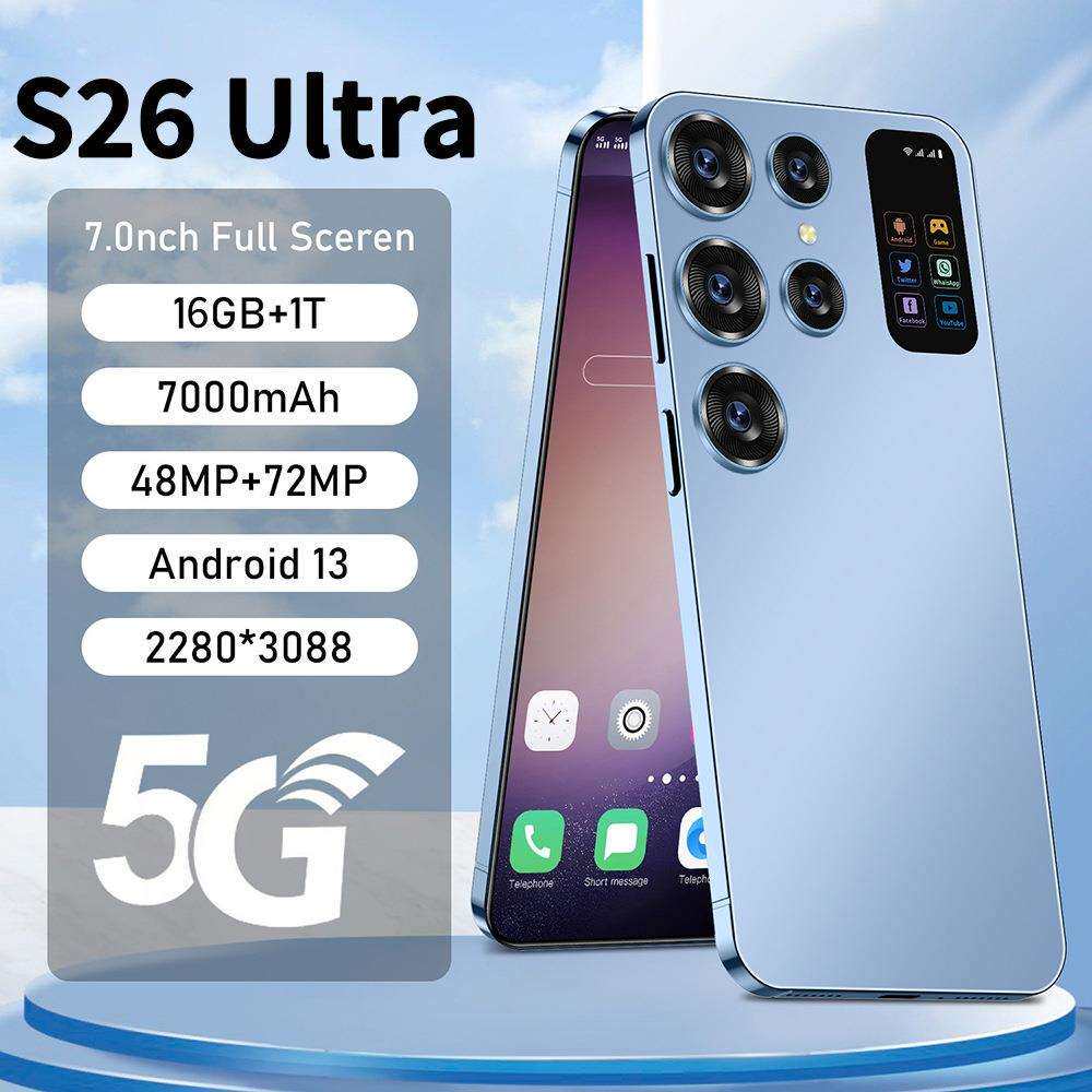 新品跨境安卓智能手机S26 Ultra高清大屏16+1T内存厂家现货秒发