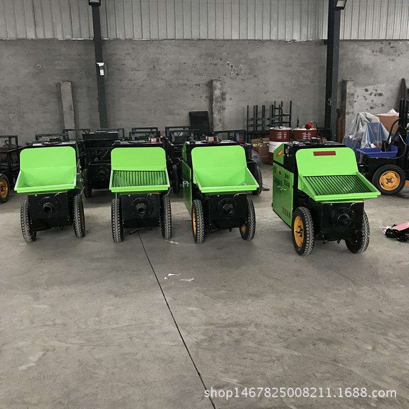 迷你型建筑二次构造柱上料机 混凝土细石浇筑机 螺旋式输送泵