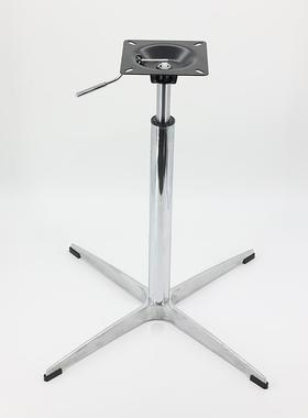 铝合金四星脚十字脚升降桌子脚腿升降台面配件桌子茶几椅子配件