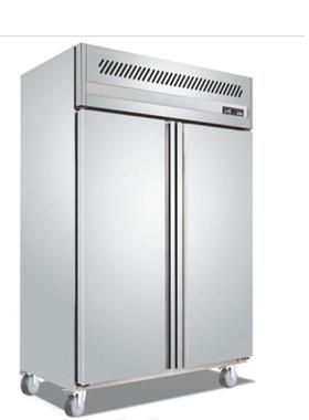 双门冰柜-22℃低温冷柜风冷厨房冰柜 Stainless steel freezer