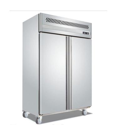 双门冰柜-22℃低温冷柜风冷厨房冰柜 Stainless steel freezer