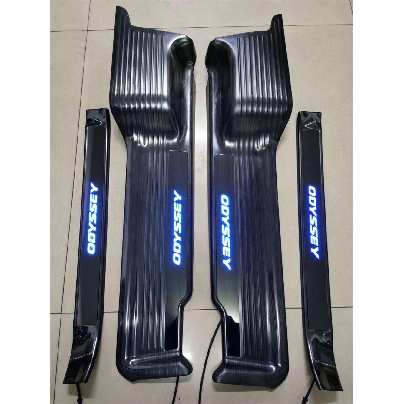 适用于15-20款奥德赛带灯门槛条19奥德赛灯迎宾踏板混动改装配件