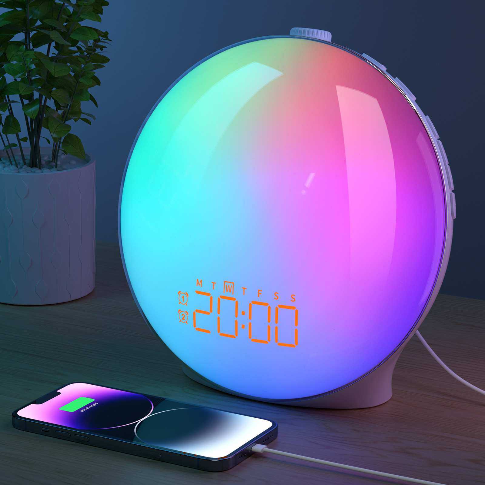 Sunrise Alarm Clock Wake Up Light Night-light