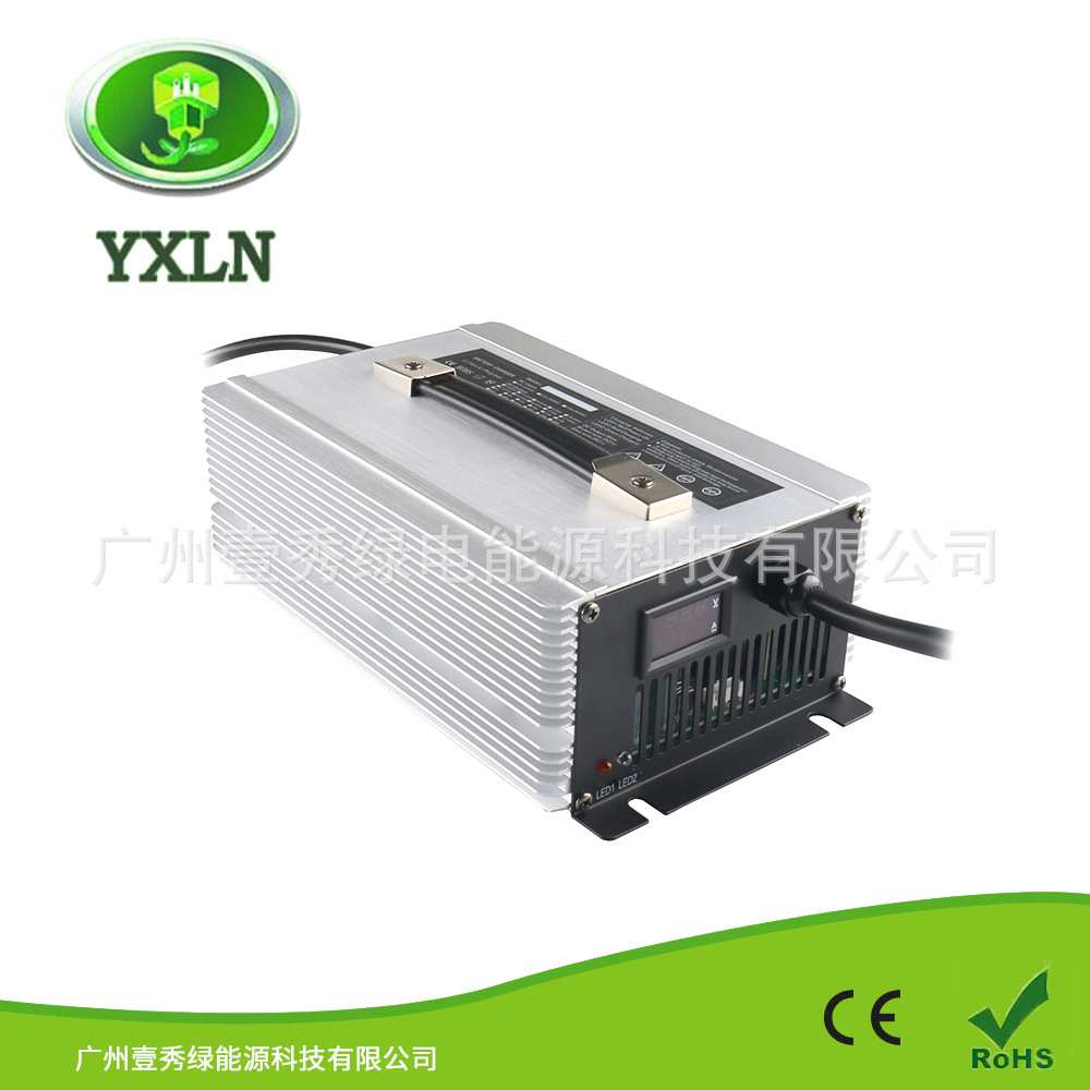 2000W大功率58.4V30A电动车充电机48V90AH120AH150AH锂电池充电器