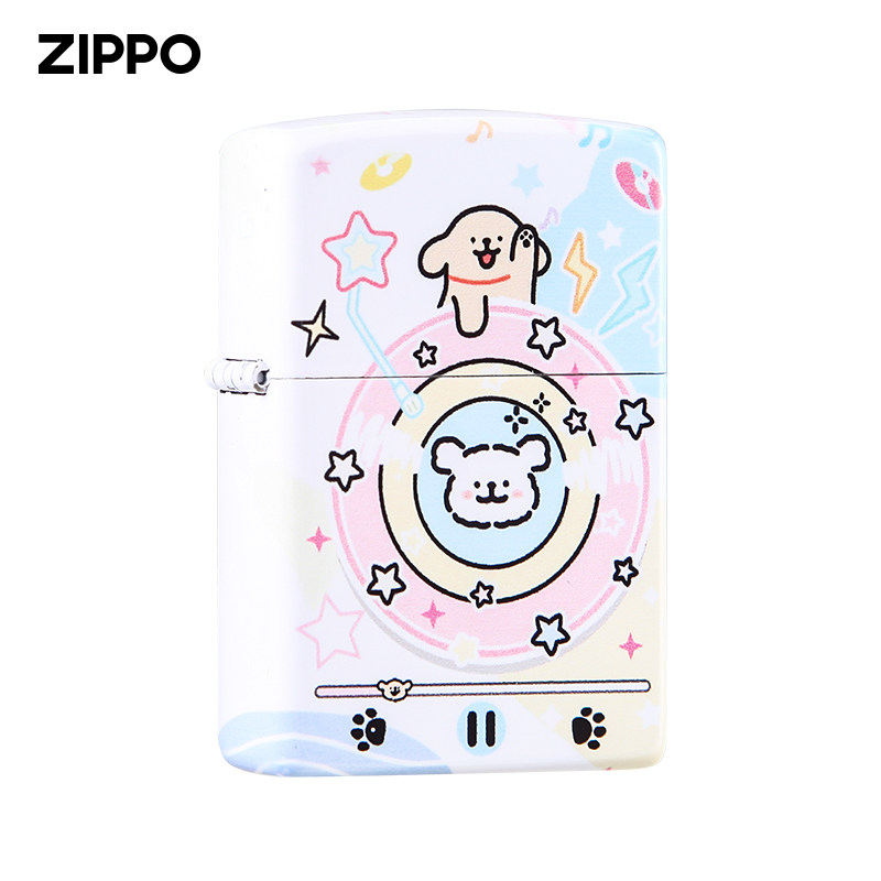 ZIPPO打火机之宝防风煤油 萌宠小狗可爱彩印 送朋友藏生日礼物,ZIPPO/瑞士军刀/眼镜,ZIPPO/芝宝,淘宝优惠券,粉丝福利购,淘宝优惠卷