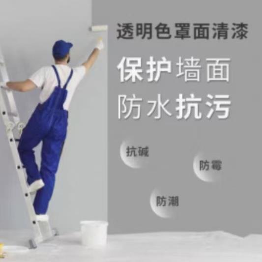 厂家罩光漆室内罩面漆水性哑光防水墙面外墙乳胶漆可擦洗保护
