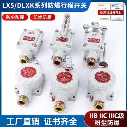 防爆行程开关DLXK微动感应开关限位器B型Z型lx5-15b脚踏双踏EX