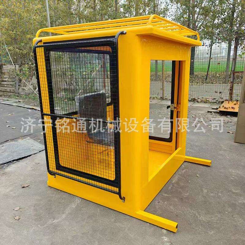 挖掘机驾驶室高空操作平台驾驶楼吊车起重机车篓子多款按需供应