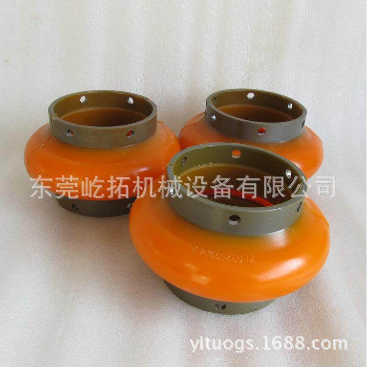 鼓风机联轴器ZLF WS4005-1 ZL03346104X弹性联轴器减震胶圈