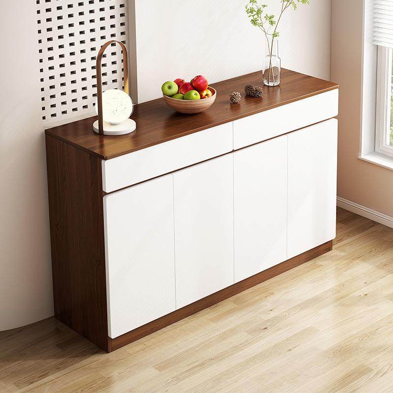 餐边柜餐桌一体收纳置物架客厅储物柜简易茶水柜碗柜厨房家用橱柜