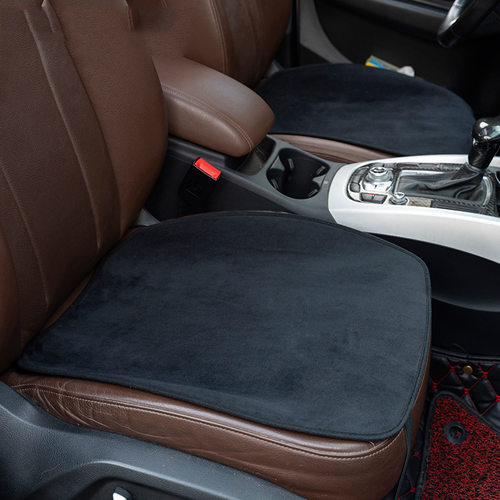 适用于奔驰汽车法兰绒坐垫 新C260L GLC260L E300L A200L单片座垫