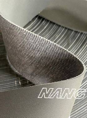 光面橡胶包辊带防滑糙面橡皮31141灰色平面包辊带