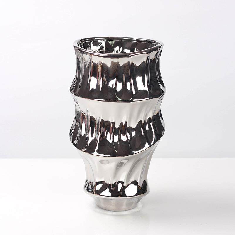 异型抽象艺术花瓶摆件北欧现代客厅电视柜民宿样板间花器家居饰品,金属材料及制品,金属加工件/五金加工件,淘宝优惠券,粉丝福利购,淘宝优惠卷