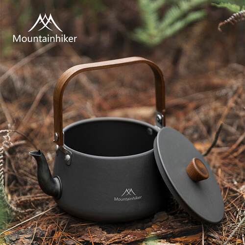 山之客户外云华水壶铝合金煮茶壶超轻便携式迷你泡茶壶露营自驾游