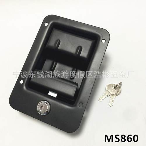 供应平面锁MS860工业柜锁发电机组门锁防爆柜面板锁