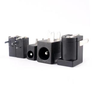 2.1MM母座002 DC直流电源插座3.5 5.5 1.3 005接头 1.1