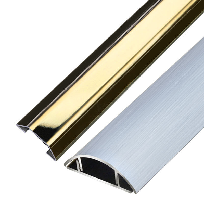 加厚铝合金不锈钢地线槽明装地板防踩隐形美化走线槽压线槽电线槽