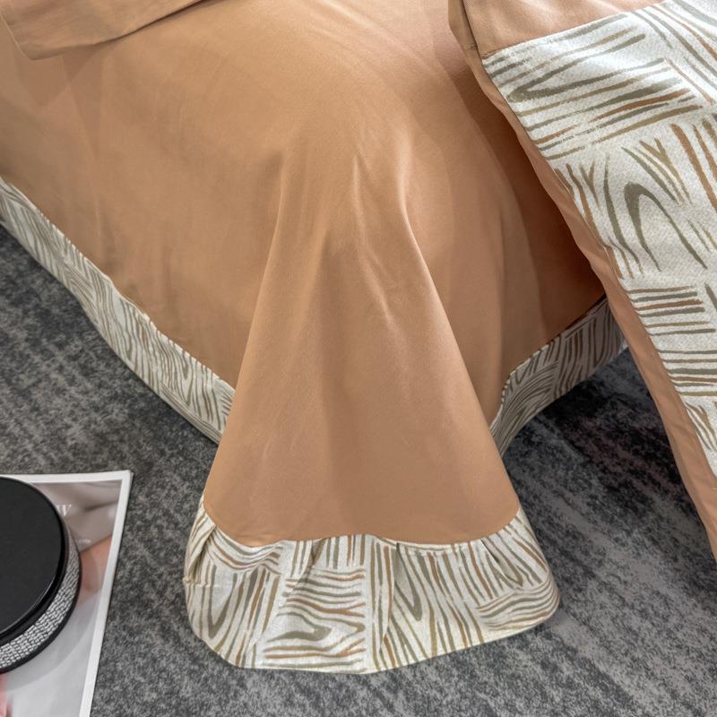 【折扣价】轻奢简约加厚全棉磨毛四件套纯棉被套秋冬床单床笠被套