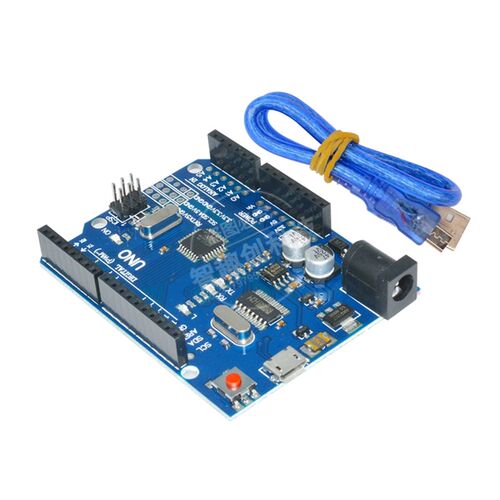 UNO R3开发板CH340G ATMEGA328P单片机改进版MicroType B USB方口