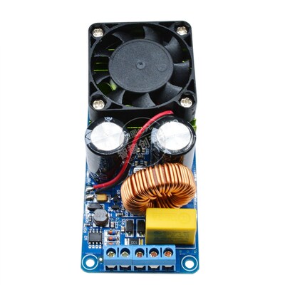 IRS2092S 单声道数字放大器功放板HIFI D类功率放大器带风扇 500W