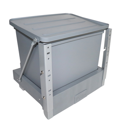 vase shop弹开式橱柜内嵌入柜C橱柜门隐藏厨房分类内置弹出垃圾桶