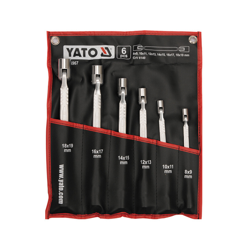易尔拓 YATO 6件套工业级活头套筒扳手组套 YT-4967