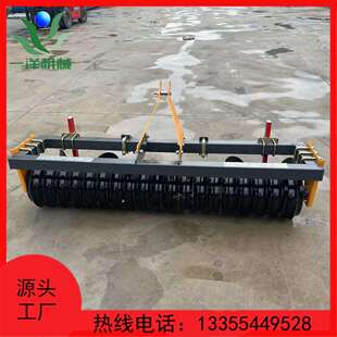 新款小麦镇压器拖拉机带麦田镇压机带合墒器镇压辊子厂家直销