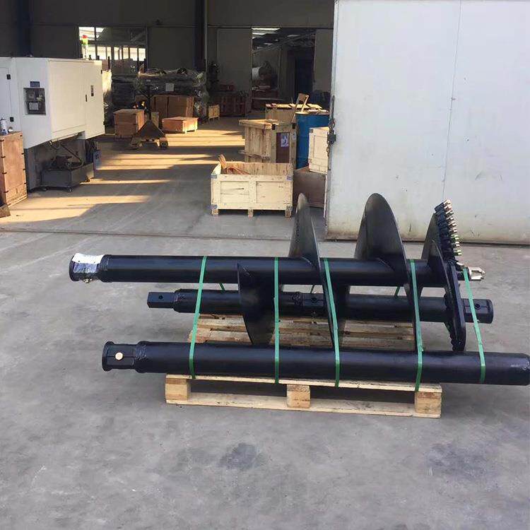 螺旋钻机合金钻头钻机器挖掘机改装液压螺旋钻洞机