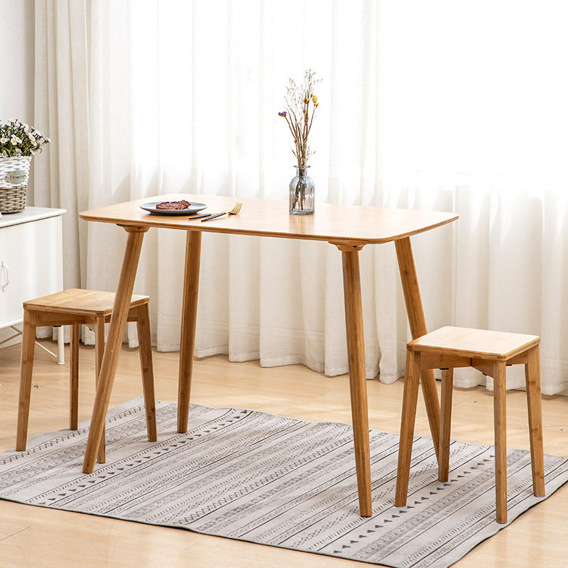 北欧小茶几简约高边现代欧u式简欧1米茶桌子家用小户型客厅原木色