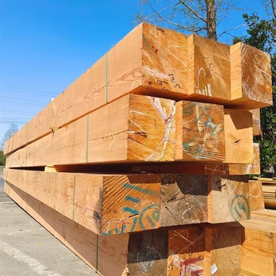 户外防腐木枕木垫木建筑木方木梁实吊车支腿铁Q路工地桥梁矿用设
