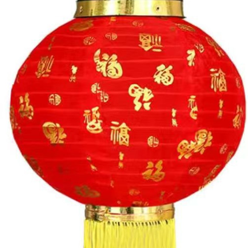 中秋节大红灯笼串连串灯笼v三四五连串折叠拉丝户外防水灯笼广告