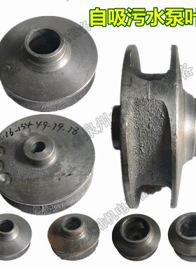 ZW/QaW管道泵自吸污水处理泵搅拌排污水泵叶轮轴径16MM排污叶轮