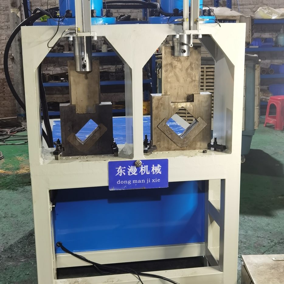 断弧口切方管冲坡圆管机机角钢液压白不锈钢断机机槽钢切冲孔机口