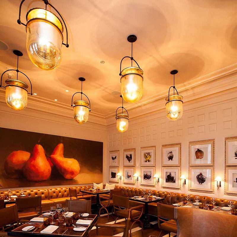 后现代创意简约玻璃餐厅吊灯艺术书房床头卧室咖啡厅设计师吊灯