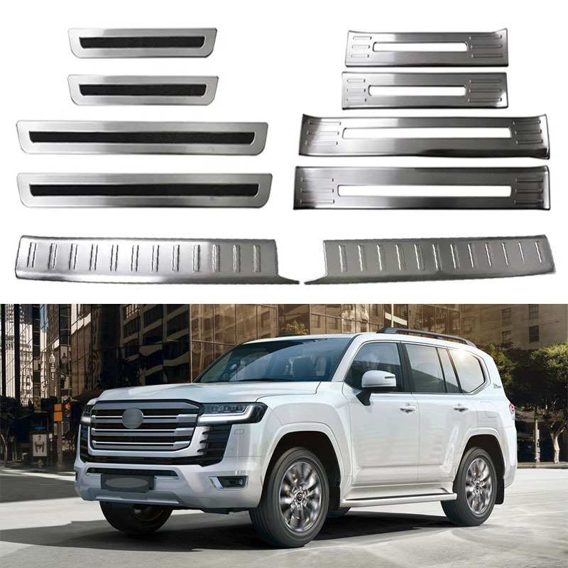 适用于21-23款丰田Toyota Land Cruiser 300内后护板门槛条等装饰
