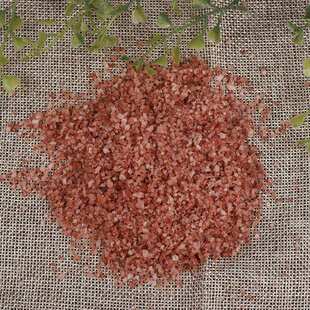 红中颗粒盐 原盐大颗粒玫瑰红盐 盐袋粗盐热敷矿物盐现货