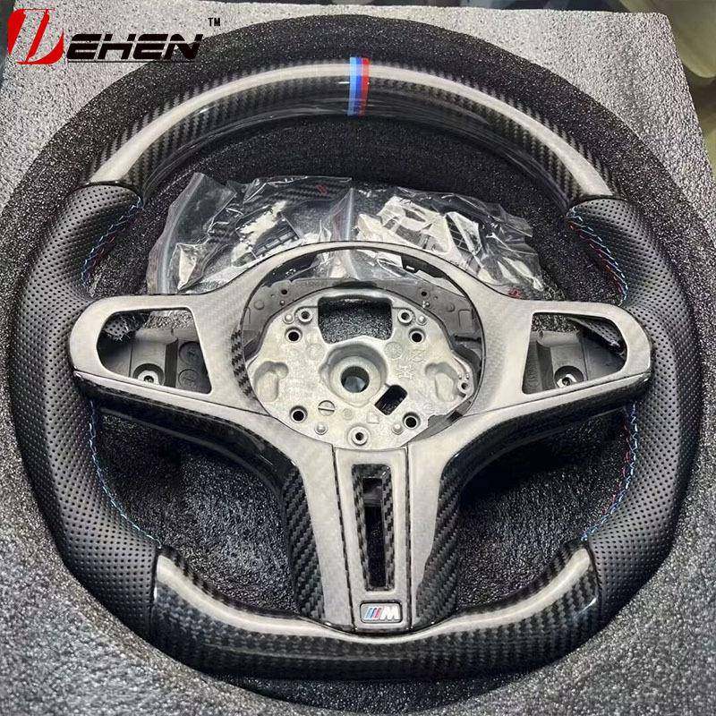 适用宝马12345678系X3X4X5X6X7 G20 G30 M3M4 G系列碳纤维方向盘