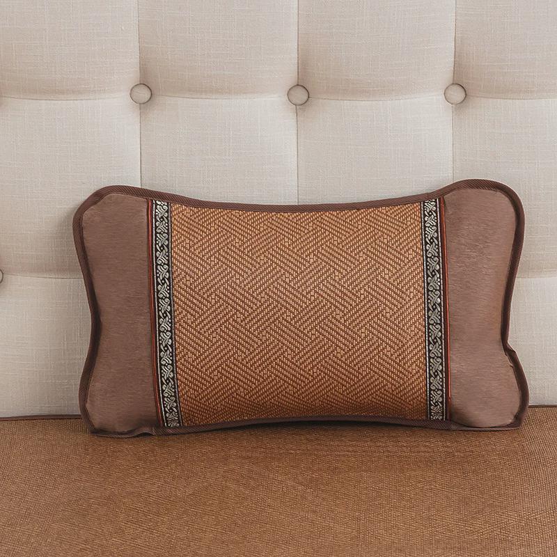 枕头夏天凉枕荞麦决明子手工x藤凉席枕竹草凉枕护颈椎睡觉专宿舍