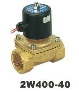 电磁阀2W-400-40 水阀气阀 DN40 一寸半