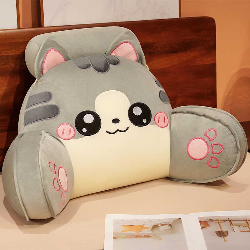 床头靠垫软包g大靠背护腰靠枕学生宿舍躺枕头床上沙发抱枕孕妇护