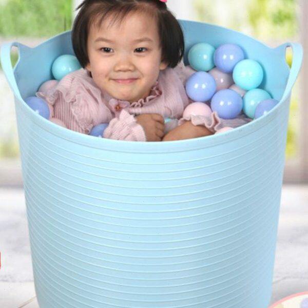 游泳宝宝儿童洗澡桶洗澡盆小孩家用加厚塑料婴儿游泳桶号浴桶加大