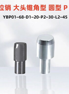 YBU01 02 03 05 06 08 10 11~58定位销 大头Y锥角型内螺纹