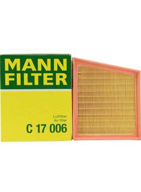 曼牌空气滤芯C17006适用福特嘉年华翼搏1.0T/1.5L 空气滤清器