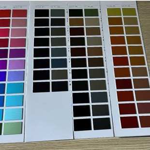 阳极色样册 82个色样