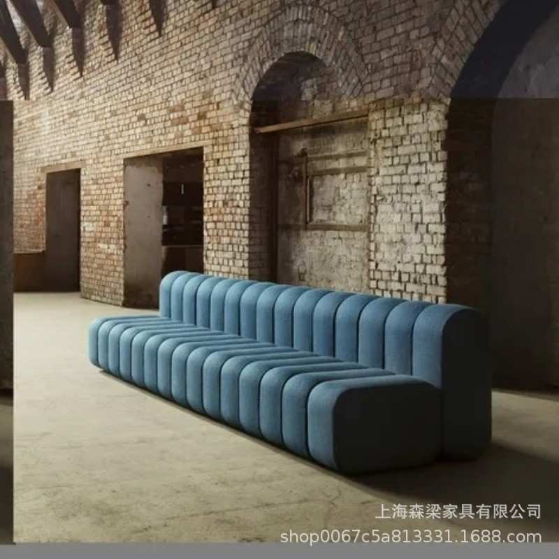 现代简约高颜值卡座沙发商场咖啡厅餐厅酒店包房休息区KTV酒吧