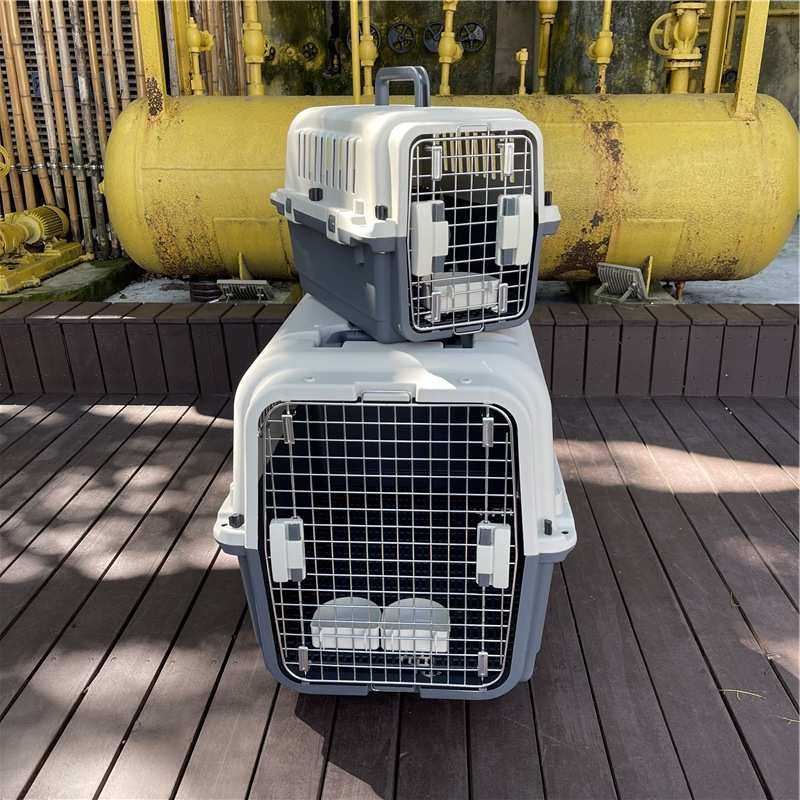 国航宠物航空箱标准箱猫狗托运外出大型犬空运金属铁网包邮