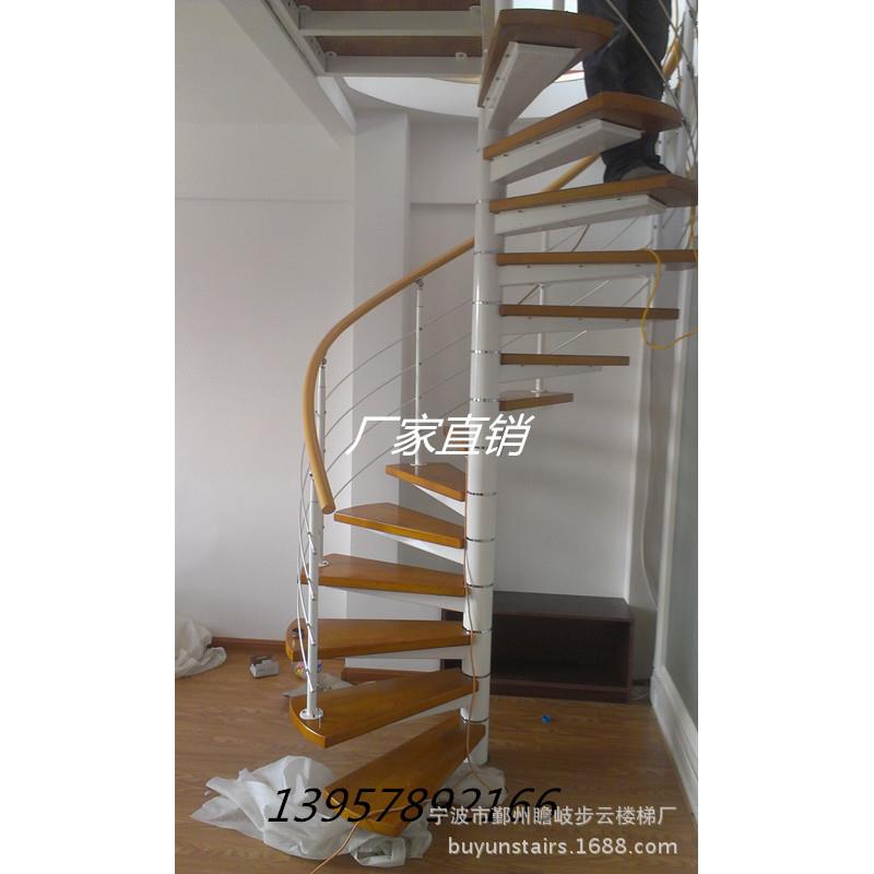 宁波楼梯扶手窗台扶手拉丝扶手室内铁艺楼梯 复式家用楼梯
